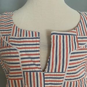 🌺Talbots Sear Sucker Patch Dress🌺
